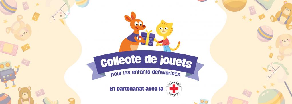 Collecte de jouets : Collaboration avec la Croix Rouge Française