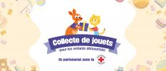 Collecte de jouets : Collaboration avec la Croix Rouge Française